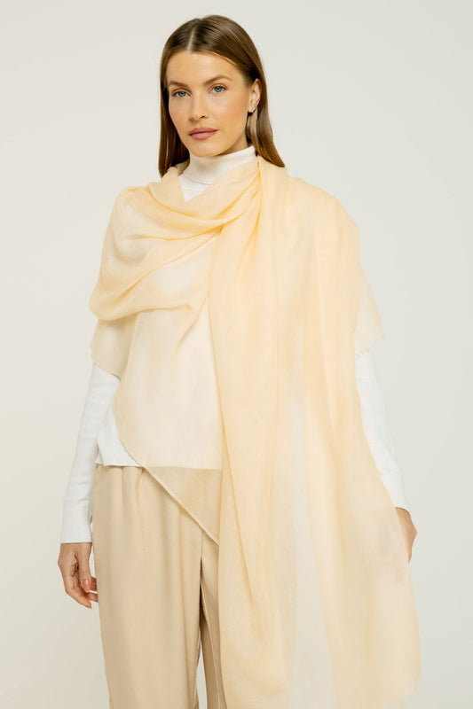   - Cashmere Himalaia bege- Scarf Me 