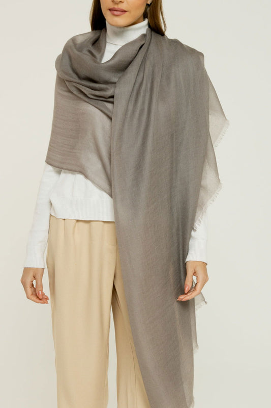   - Cashmere Himalaia cinza- Scarf Me 