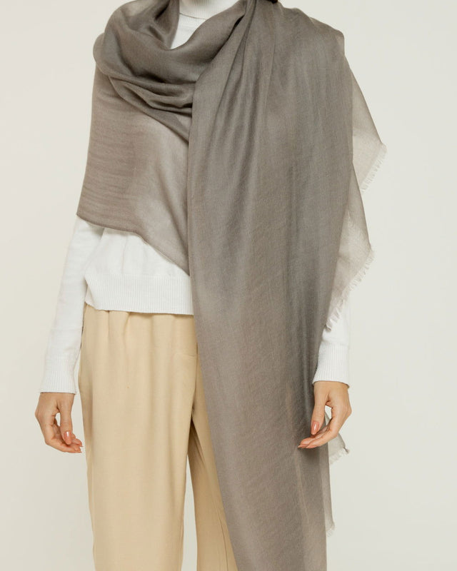   - Cashmere Himalaia cinza- Scarf Me 