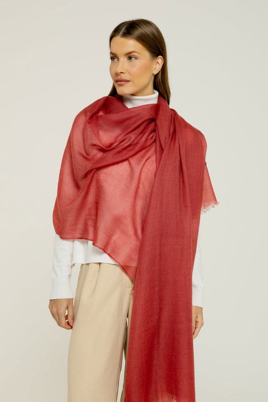   - Cashmere Himalaia vermelho- Scarf Me 