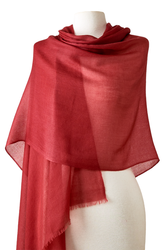   - Cashmere Himalaia vermelho- Scarf Me 