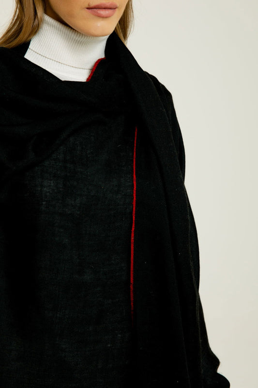   - Cashmere Premium Unique preto- Scarf Me 