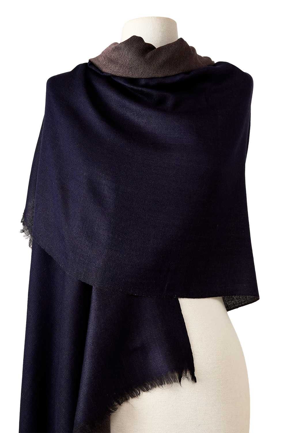   - Cashmere Premium dupla face café- Scarf Me 