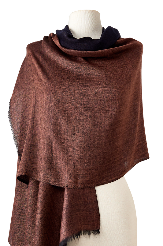   - Cashmere Premium dupla face marinho- Scarf Me 