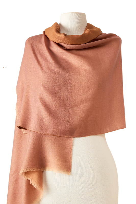   - Cashmere Premium dupla face nude- Scarf Me 