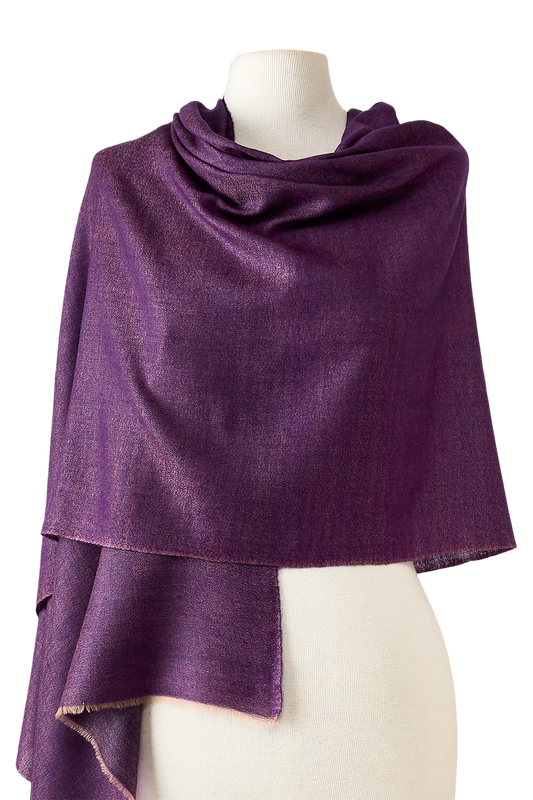   - Cashmere Premium violeta- Scarf Me 