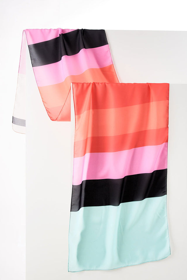   - Echarpe Carmel em mousseline de poliéster | 45x210cm- Scarf Me 