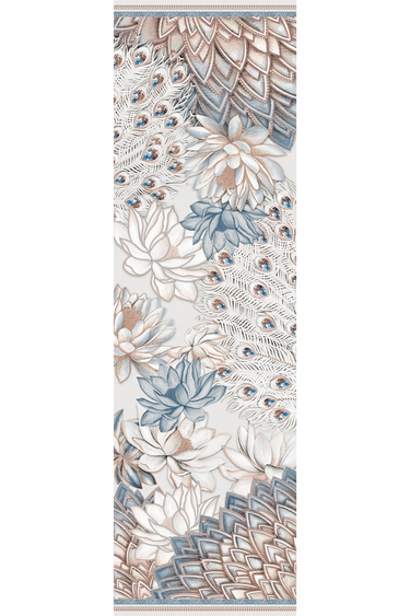   - Echarpe Crystal Glow em mousseline de seda | 60x210cm- Scarf Me 