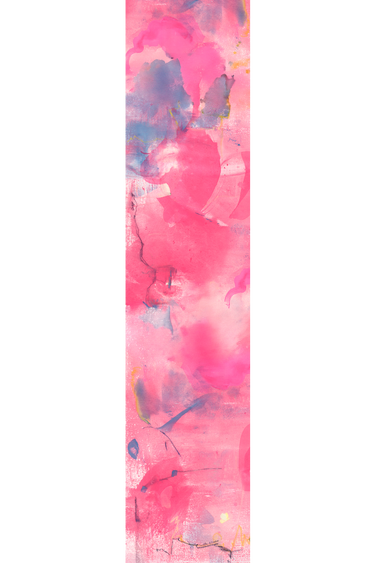 Echarpe Leveza que fica em mousseline de poliéster | 45x210cm