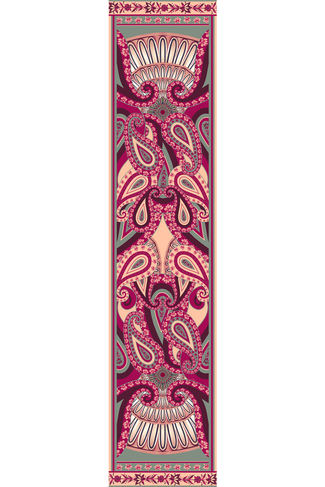   - Echarpe Poderio em mousseline de poliéster | 45x210cm- Scarf Me 