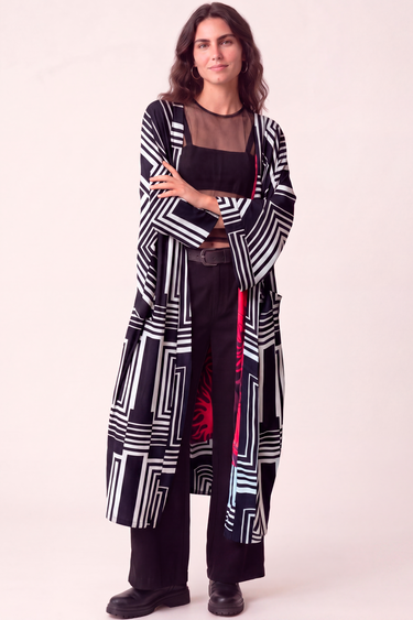 Kimono Scorpion em linho