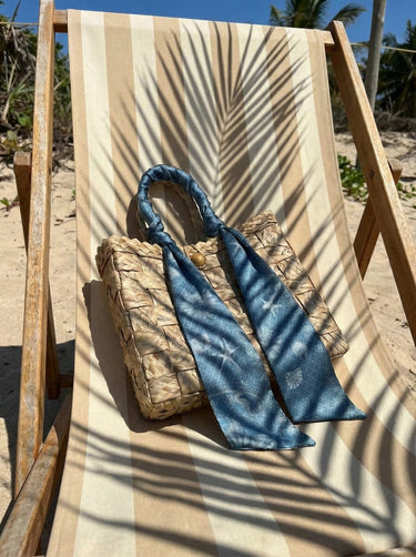 Bolsa Maré Ritos de Mar em palha