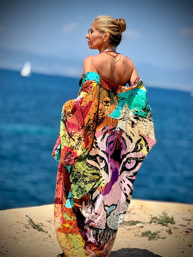 Kimono Tiger em linho