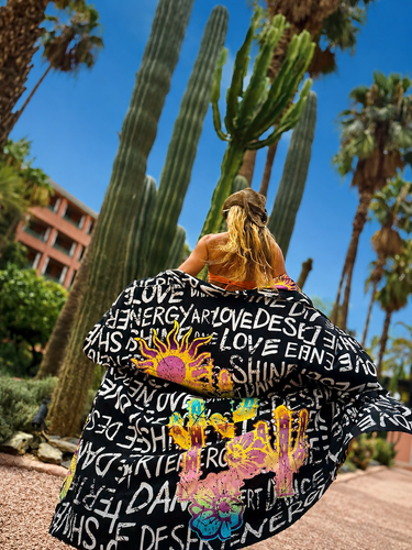 Kimono Cactus em linho