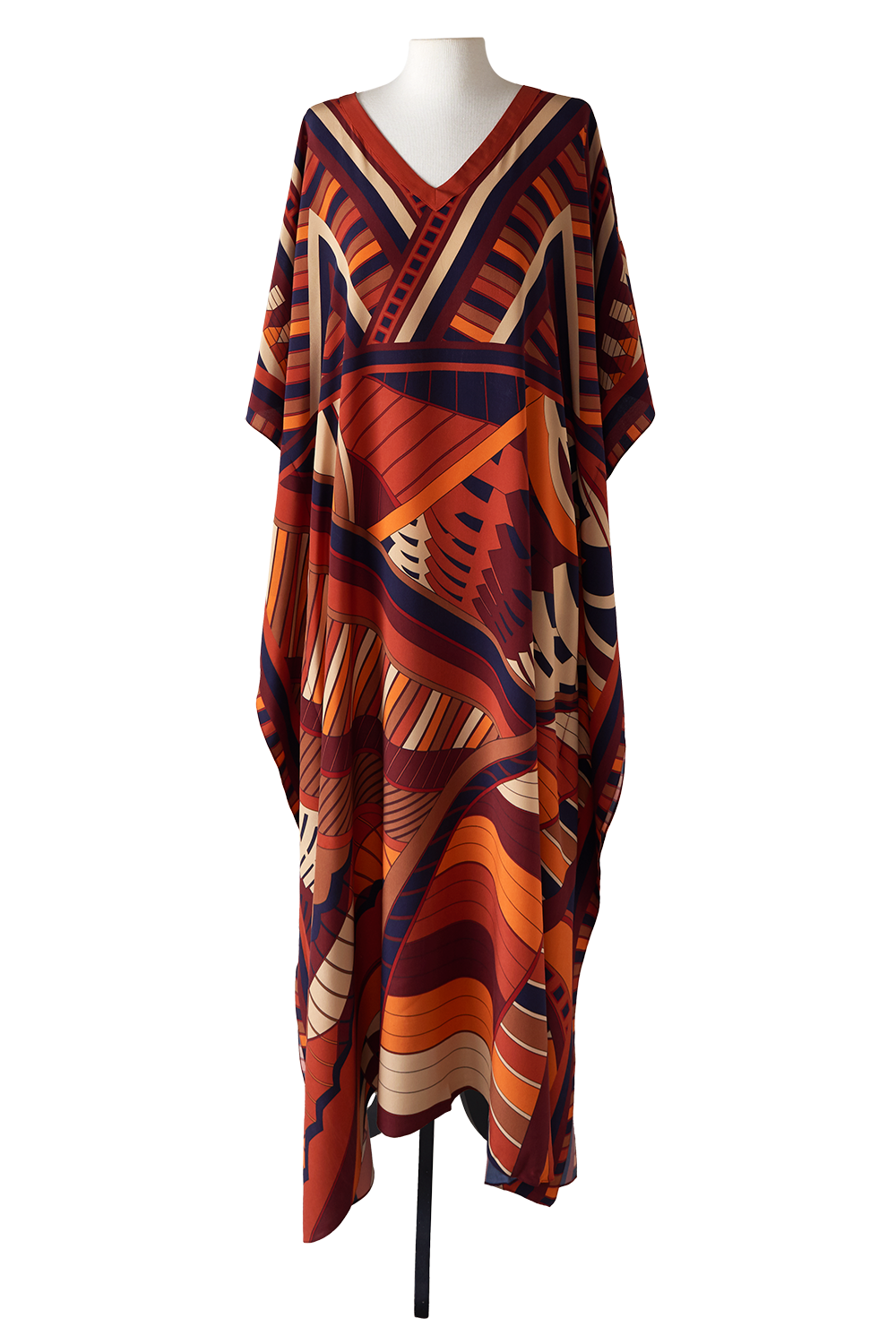   - Kaftan longo de viscose Modern Dubai- Scarf Me 