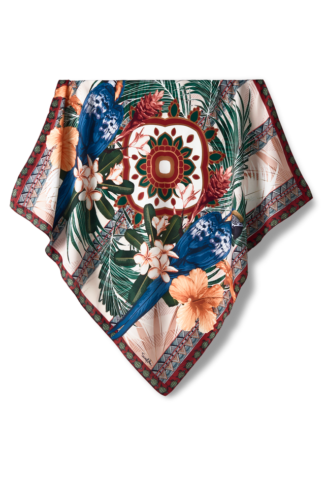   - LENÇO 70X70 GRETA  | CETIM POLIESTER- Scarf Me 