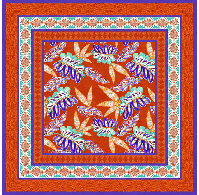   - Lenço Anya em cetim poliéster | 70x70cm- Scarf Me 