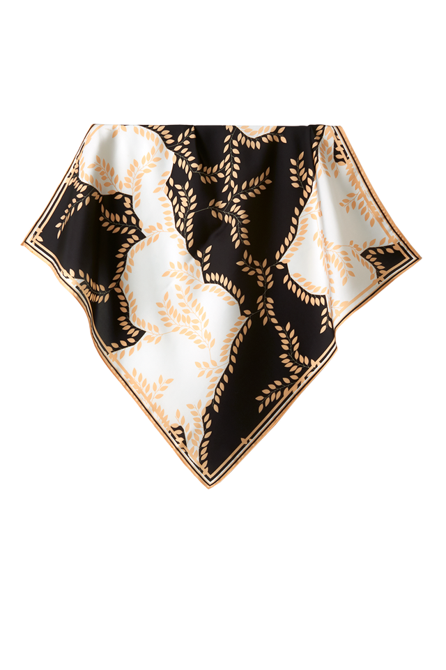   - Lenço Athena em cetim poliéster | 50x50cm- Scarf Me 