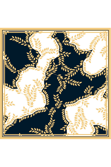   - Lenço Athena em cetim poliéster | 50x50cm- Scarf Me 