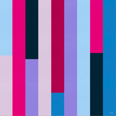   - Lenço Audrey lilás em cetim poliéster | 50x50cm- Scarf Me 