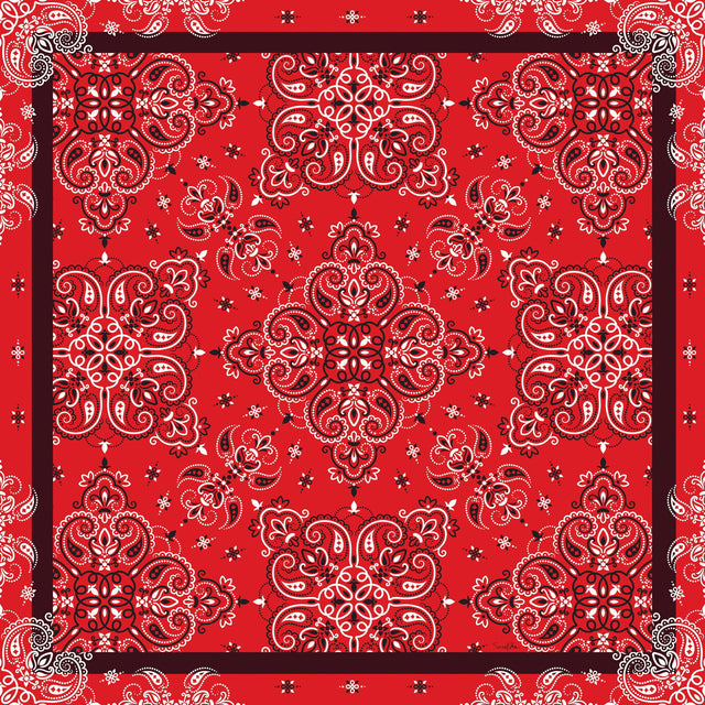 Estampa do lenço vermelho bandana Scarf Me