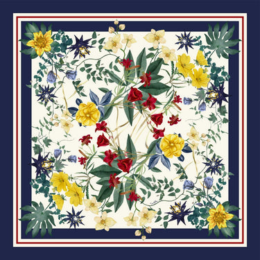   - Lenço Botany em cetim poliéster | 50x50cm- Scarf Me 