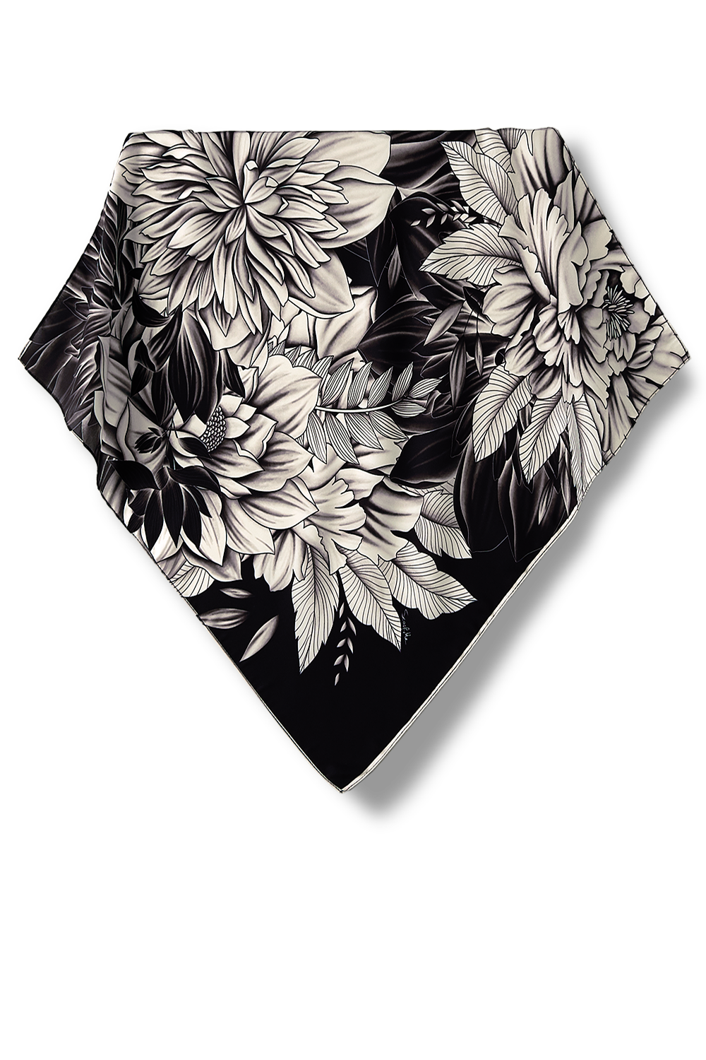   - Lenço Empodere-se em cetim de seda | 65x65cm- Scarf Me 