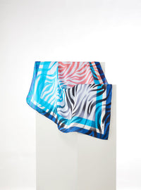 Savannah scarf in polyester satin | 50x50cm - Scarf Me