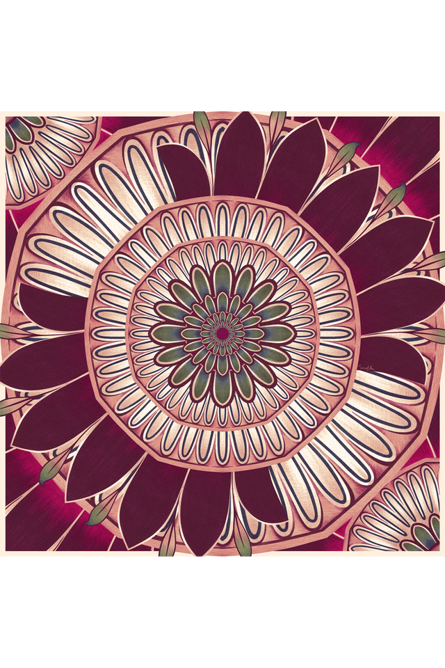   - Lenço Sumidade em cetim de poliéster | 90x90cm- Scarf Me 