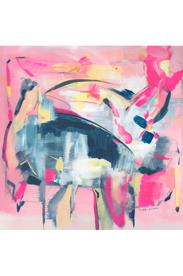 Lenço Travessia em cetim de poliéster | 50x50cm