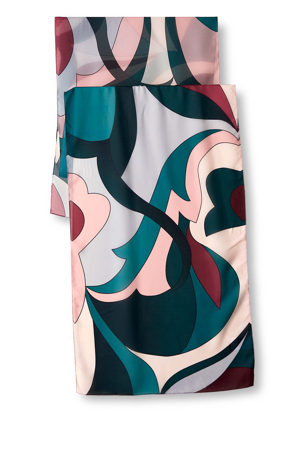 Flow scarf in polyester mousseline | 45x210cm 