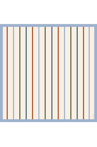 Lenço Iguatemi em cetim de poliéster | 90x90cm