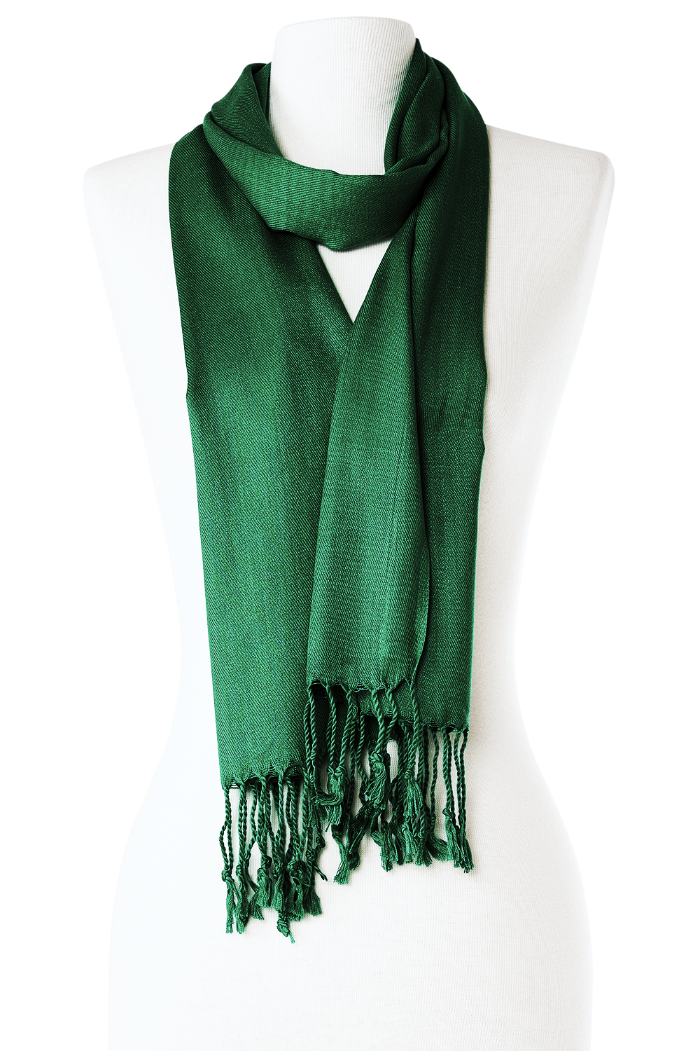   - Pashmina Leve de viscose esmeralda | 35x180cm- Scarf Me 