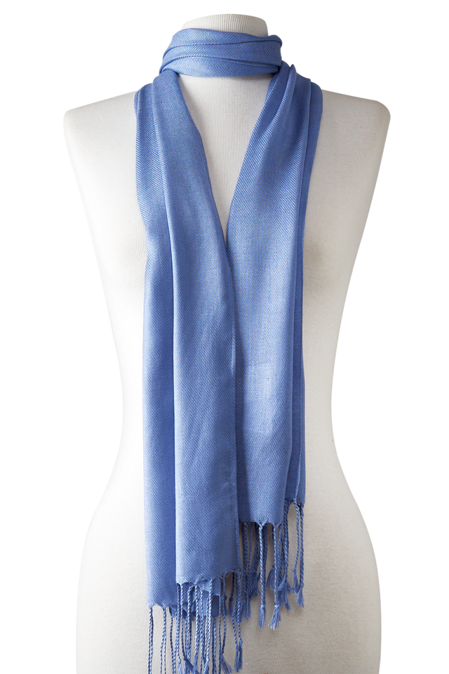  - Pashmina Leve de viscose jeans | 35x180cm- Scarf Me 