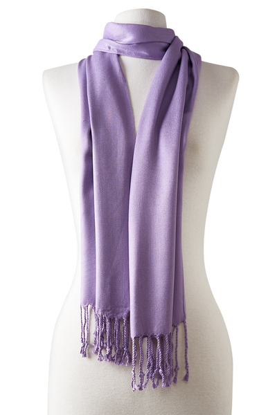   - Pashmina Leve de viscose lavanda | 35x180cm- Scarf Me 
