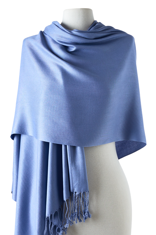   - Pashmina Lisa de viscose jeans | 70x180cm- Scarf Me 