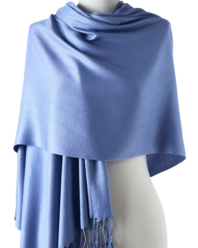   - Pashmina Lisa de viscose jeans | 70x180cm- Scarf Me 