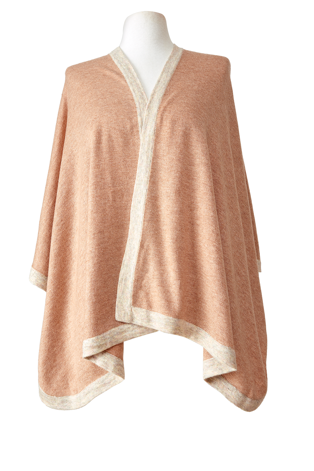   - Poncho Kali de cashmere cappuccino- Scarf Me 