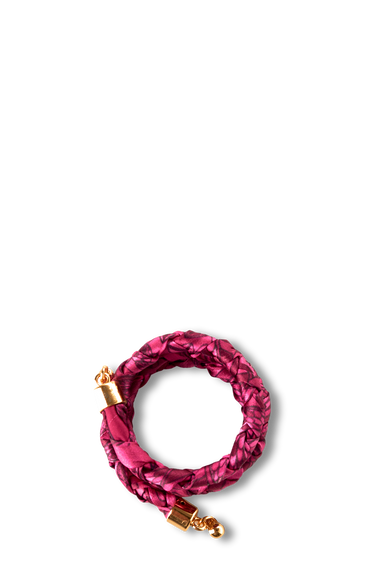   - Pulseira espiral Ramos de Púrpura pink- Scarf Me 