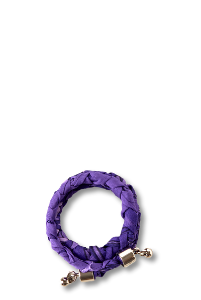   - Pulseira espiral Ramos de Púrpura roxo- Scarf Me 