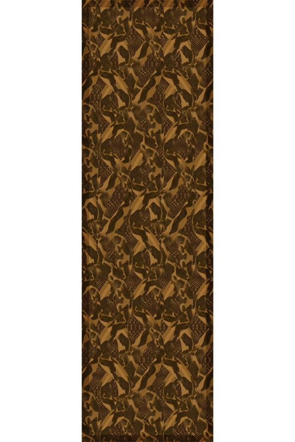 Sucuri long scarf in silk mousseline | 60x210cm