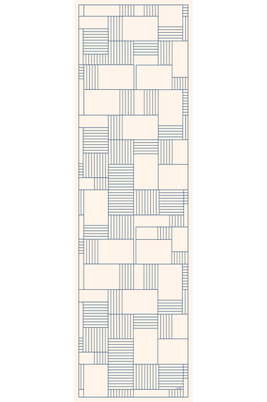 Echarpe Módulo em mousseline de seda | 60x210cm