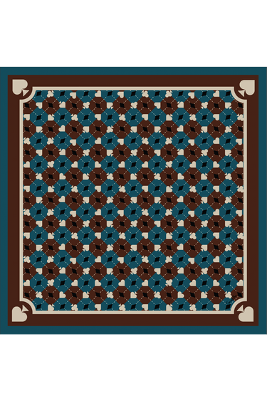 Bandana Naipes em algodão | 65x65cm