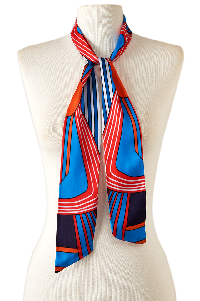   - TWILLY OLYMPIA EM CETIM POLIÉSTER | 8X130CM- Scarf Me 