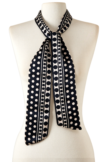   - TWILLY POÁ EM CETIM DE SEDA | 8X130CM- Scarf Me 