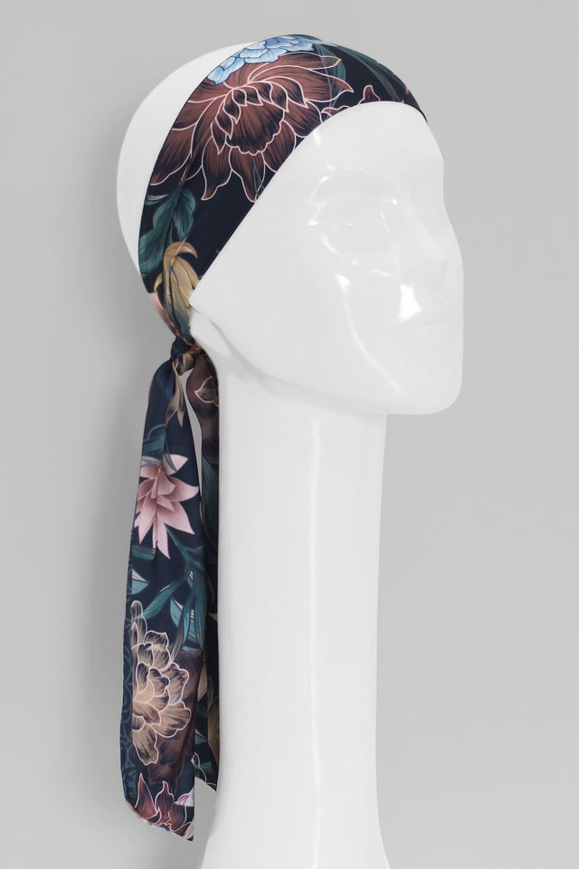   - Twilly Charming em cetim de poliéster | 8x130cm- Scarf Me 