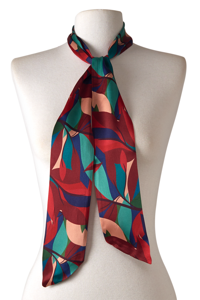   - Twilly Julie cetim de seda | 8x130cm- Scarf Me 