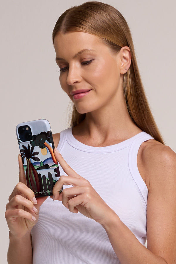Cartão Postal custom shockproof phone case
