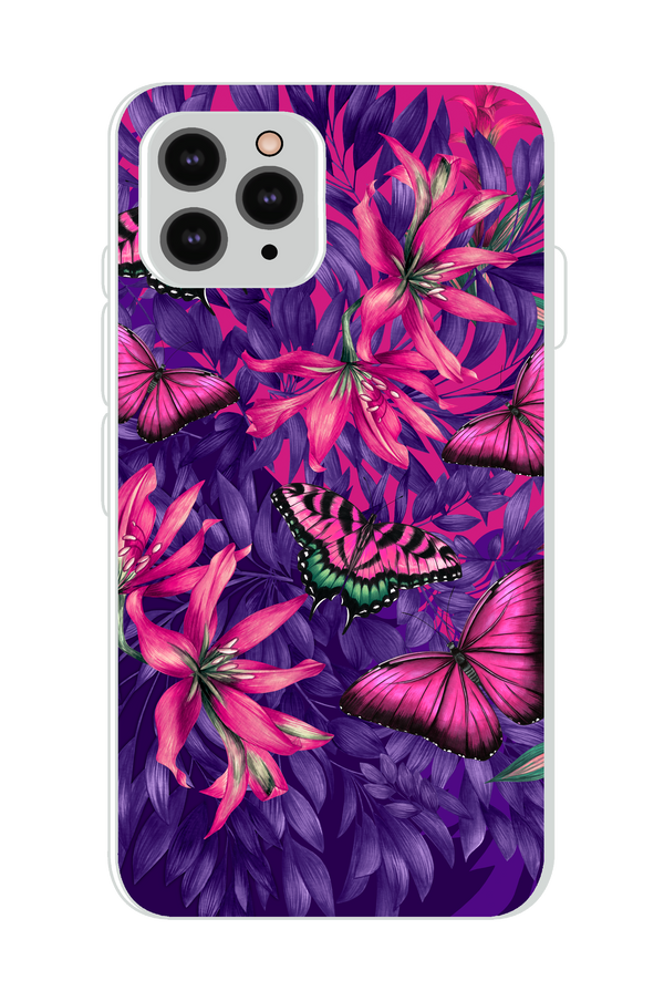 Capa anti-impacto personalizada Pink Purple