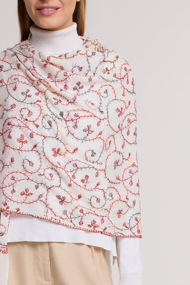 Cashmere Bordado off white